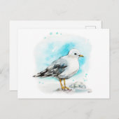 Seagull Studie 1 Briefkaart (Voorkant / Achterkant)