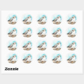 Seagull Studie 2 Ronde Sticker (Vel)
