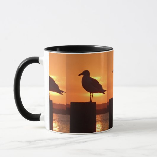 Seagull Sunset Mok (Links)