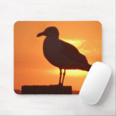 Seagull Sunset Muismat (Met muis)