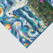 Seagull Van Gogh Style Beach Sky Decoupage Tissuepapier (Detail)