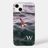SEAGULL VLIEGT OVER DE WAVEMONOGRAM Case-Mate iPhone CASE (Achterkant)