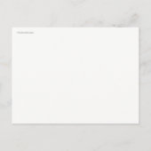 Seagull Wildlife Photography Briefkaart (Achterkant)