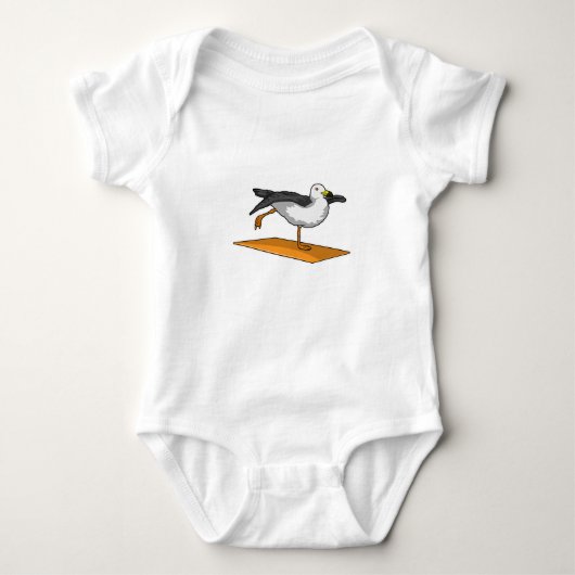 Seagull Yoga Meditation Fitness Romper (Voorkant)