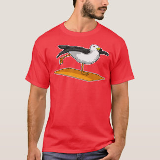 Seagull Yoga Meditation Fitness T-shirt