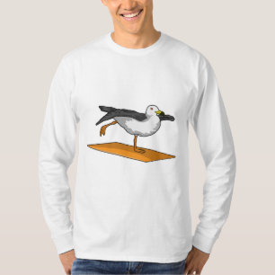 Seagull Yoga Meditation Fitness T-shirt