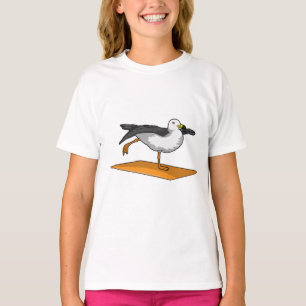 Seagull Yoga Meditation Fitness T-shirt