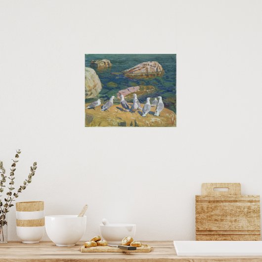 Seagulls, 1910 poster (Keuken)