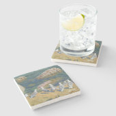 Seagulls, 1910 stenen onderzetter (Zijkant)