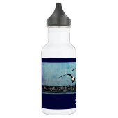 Seagulls boven Seattle Liberty Waterfles (Links)