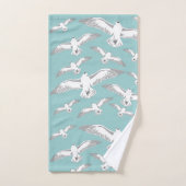 Seagulls Galore Bath Towel Set Bad Handdoek (Handdoek)