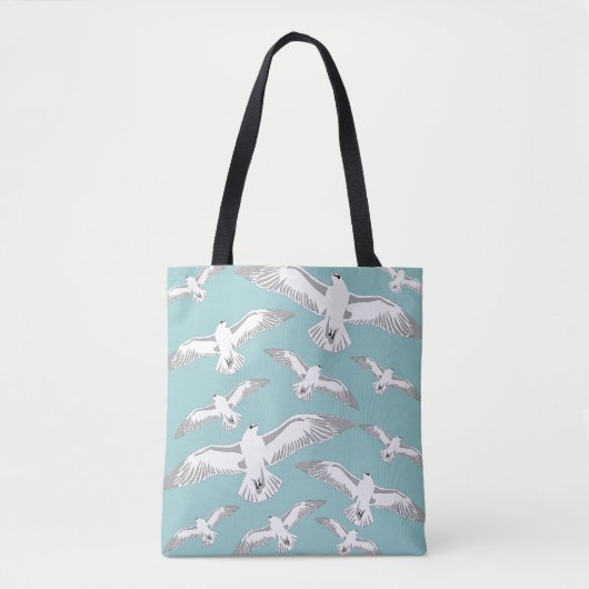 Seagulls Galore Canvas tas (Voorkant)