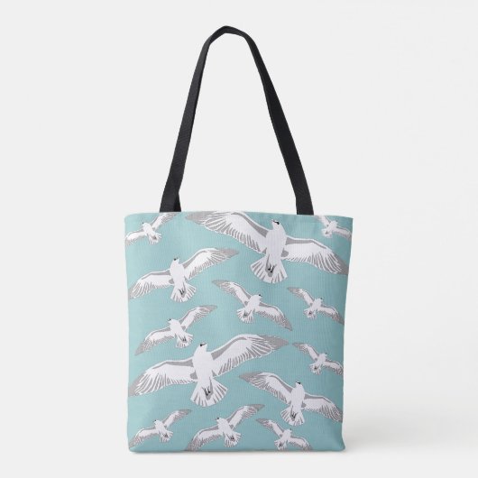 Seagulls Galore Canvas tas (Achterkant)