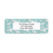 Seagulls Galore Return Address Labels (Voorkant)