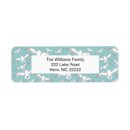 Seagulls Galore Return Address Labels