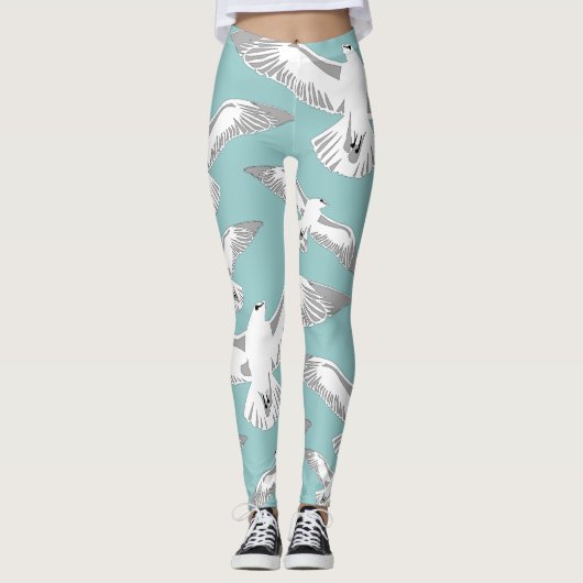 Seagulls Galore Vrouwen Leggings (Voorkant)