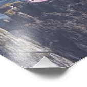 Seagulls in Port Townsend Foto Afdruk (Hoek)