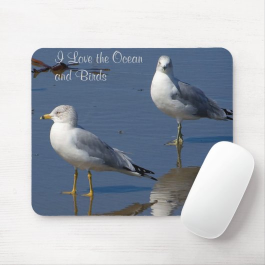 Seagulls Mousepad Muismat (Met muis)