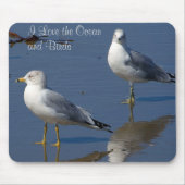 Seagulls Mousepad Muismat (Voorkant)