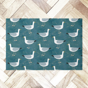 Seagulls Nautical Deurmat