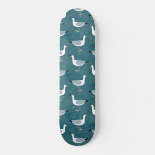 Seagulls Nautical Persoonlijk Skateboard