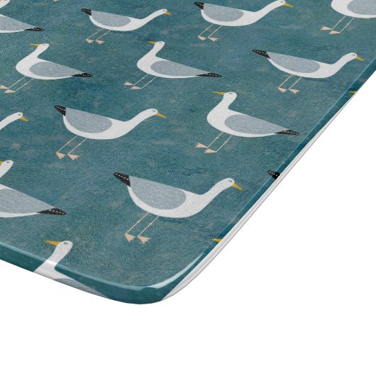 Seagulls Nautical Snijplank (Hoek)