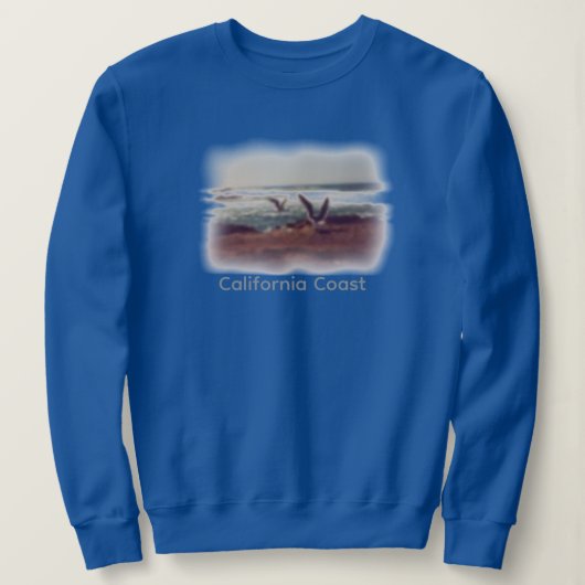 Seagulls on California Coast Sweatshirt (Design voorkant)