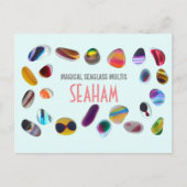 Seaham Seaglass Multis Post Card Briefkaart (Voorkant)