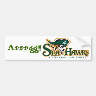 Seahawk "Arrgg!!!" Bumpersticker