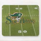 Seahawk Football Field Mousepad Muismat (Voorkant)