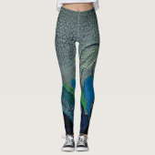 Seahawk Geïnspireerde Leggings (Voorkant)