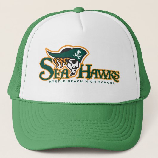 Seahawk Trucker Hat Trucker Pet (Voorkant)