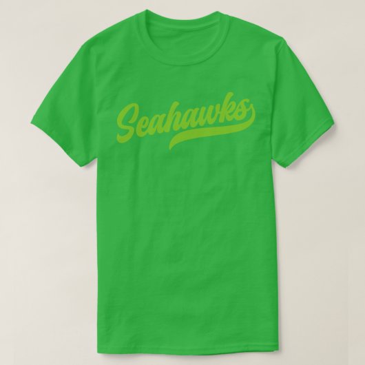 Seahawks Retro Seattle Seahawks T-shirt (Design voorkant)
