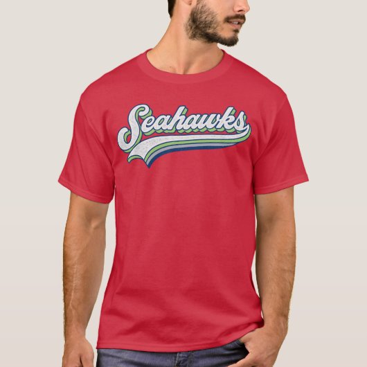 Seahawks retro t-shirt (Voorkant)