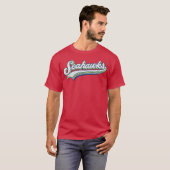 Seahawks retro t-shirt (Voorkant volledig)