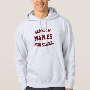 Seaholm High School Gedrukte Hoodie