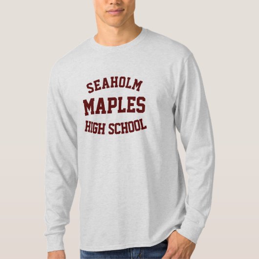 Seaholm High School Michigan T-shirt (Voorkant)