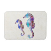 SEAHORSE 1 DUO BABY BLUE EN PINK MOSAIC BADMAT (Voorkant)