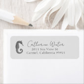 Seahorse Address Label (Insitu)