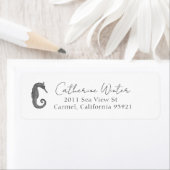 Seahorse Address Label (Insitu)