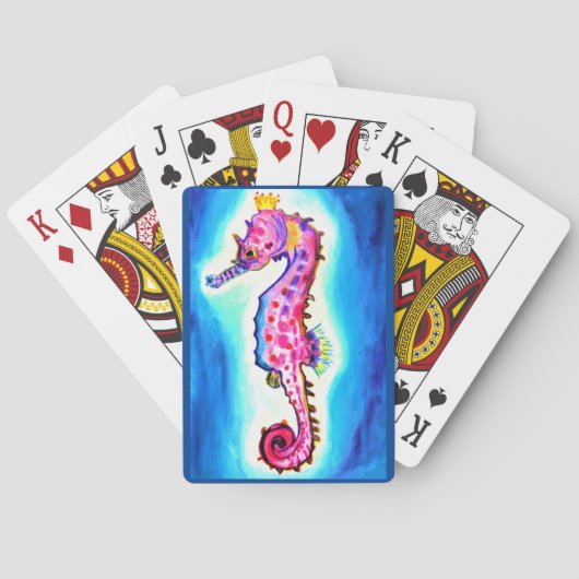 Seahorse-afspeelkaarten Pokerkaarten (Achterkant)