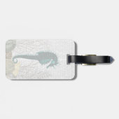 SeaHorse and Zee Urchins 2 Bagagelabel (Achterkant horizontaal)