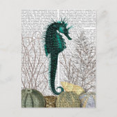 SeaHorse and Zee Urchins 2 Briefkaart (Voorkant)