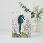 SeaHorse and Zee Urchins 2 Briefkaart (Staand voorkant)