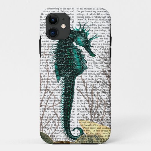 SeaHorse and Zee Urchins 2 Case-Mate iPhone Case (Achterkant)