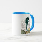 SeaHorse and Zee Urchins 2 Mok (Voorkant rechts)