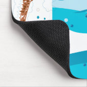 Seahorse Aquatic Aqua Mousepad Muismat (Hoek)