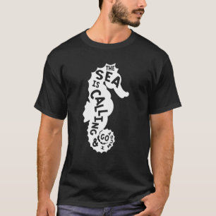 Seahorse Aquatic Zee Hippocampus Animal Fish T-shirt