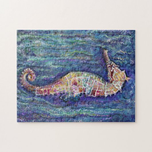 Seahorse Art Puzzle Legpuzzel (Horizontaal)