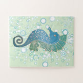 Seahorse Artwork Legpuzzel (Horizontaal)